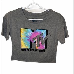MTV cropped tee